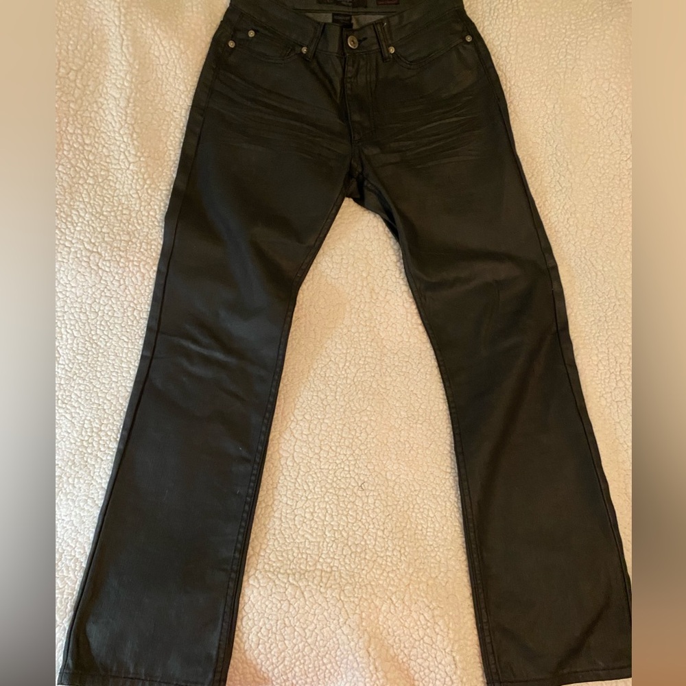 Vintage Black Skinny Jeans for Men